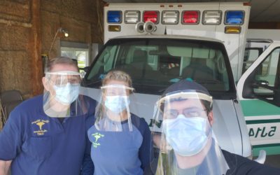 North American Lighting Manufactures Nearly 2,000 Face Shields for Local Health Care Providers